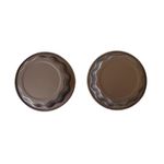 Casa si Gradina - Bucatarie si vesela - Ustensile bucatarie - Forme prajituri - Forma pentru Tarte, Set 2 forme, Rotund, Maro, 10 cm, 404COF - Infinity.ro