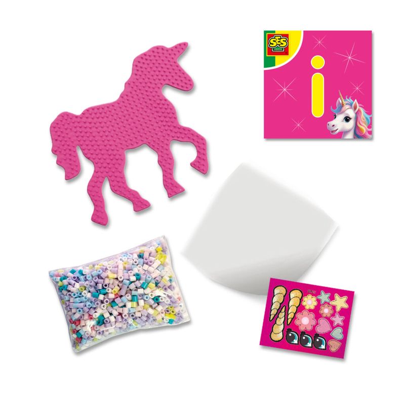 Jucarii, Copii si Bebe - Jucarii si jocuri - Jucarii & jocuri educative - Jucarii interactive - Set Creativ Cu Margelute Si Abtibilduri - Unicorni - Infinity.ro