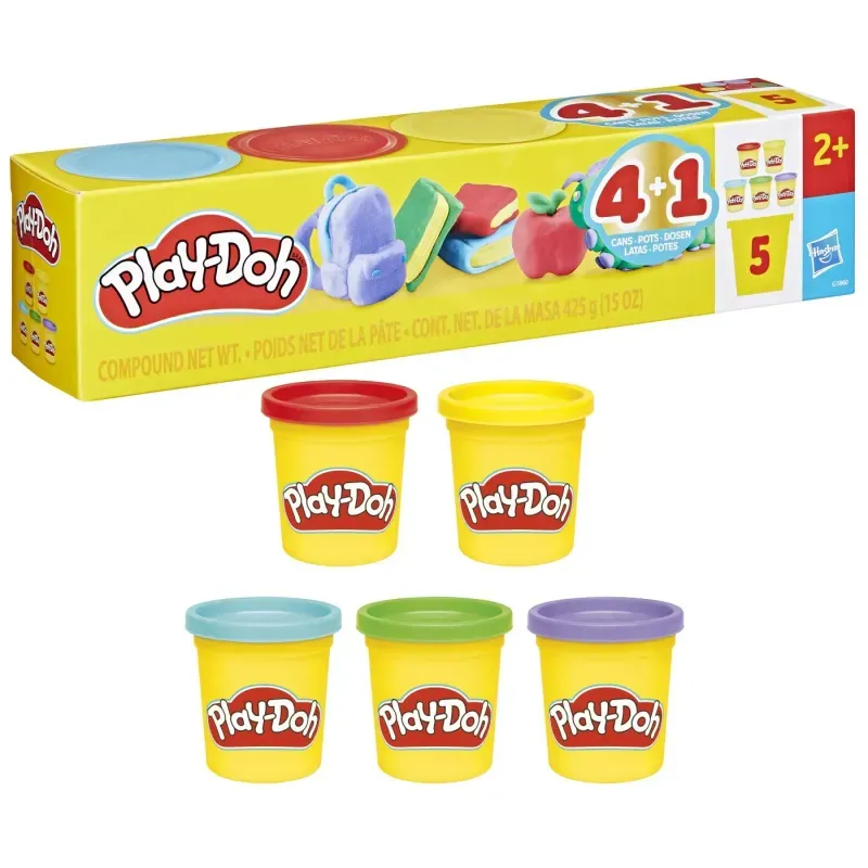 Carti si Birotica - Rechizite - Plastilina - Play Doh Set 5 Cutii Plastelina - Infinity.ro