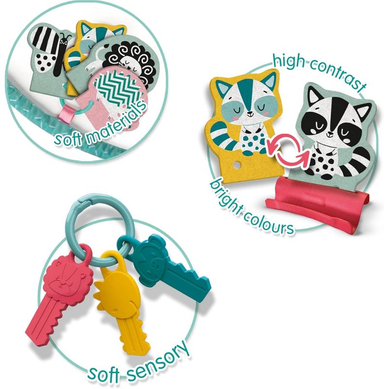 Jucarii, Copii si Bebe - Jucarii si jocuri - Jucarii bebelusi - Jucarii interactive bebelusi - Cerc Cu Activitati Senzoriale Pentru Bebelusi - Infinity.ro