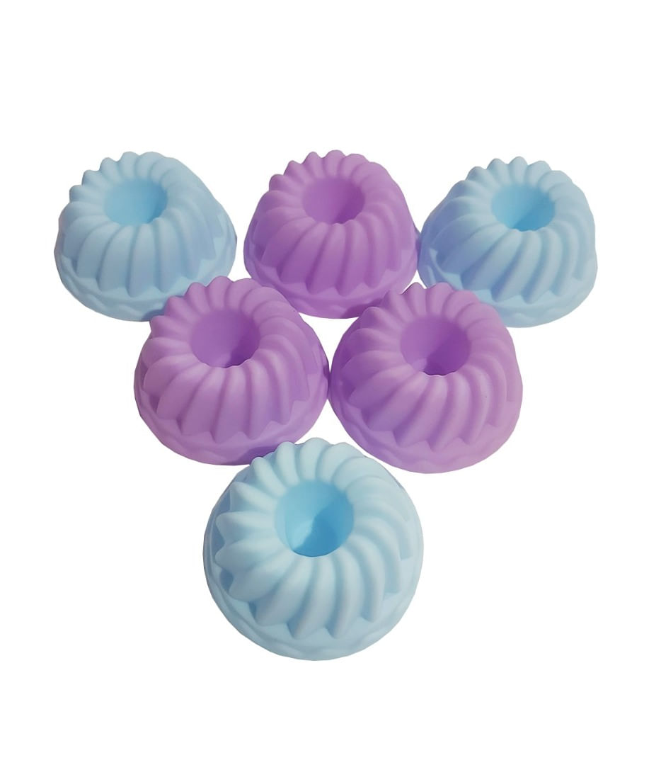 Forma silicon, Set 6 cavitati, Mini chec, CooKstyle, 133COF