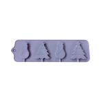 Casa si Gradina - Bucatarie si vesela - Ustensile bucatarie - Forme prajituri - Forma din silicon pentru ciocolata, 4 cavitati, 79COF - Infinity.ro