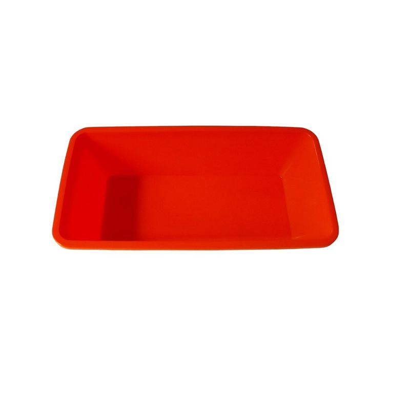 Casa si Gradina - Bucatarie si vesela - Ustensile bucatarie - Forme prajituri - Forma silicon, Pentru chec, Portocaliu, 21 cm, 347COF - Infinity.ro