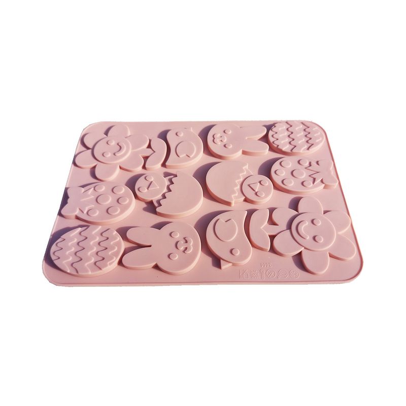 Casa si Gradina - Bucatarie si vesela - Ustensile bucatarie - Forme prajituri - Forma silicon pentru prajituri, Iepurasi, Ou, Pui, Floare, 174COF - Infinity.ro