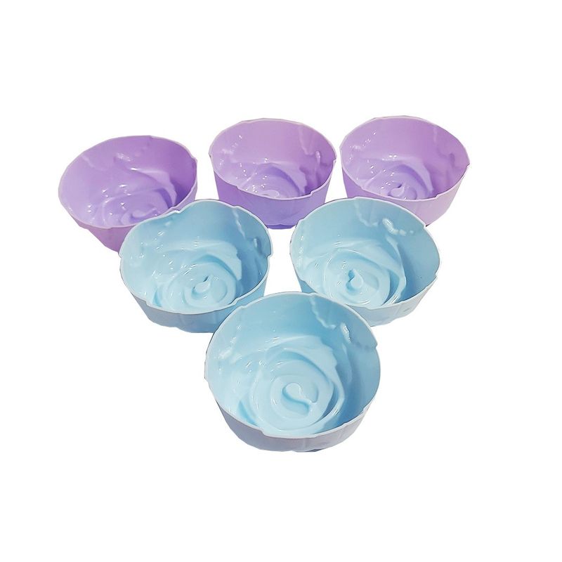 Casa si Gradina - Bucatarie si vesela - Ustensile bucatarie - Forme prajituri - Forma silicon, Set 6 cavitati, Briose, CooKstyle, 134COF - Infinity.ro