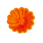 Casa si Gradina - Bucatarie si vesela - Ustensile bucatarie - Forme prajituri - Forma silicon pentru briose, 1 cavitate, Portocaliu, 9 cm, 329COF - Infinity.ro