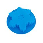 Casa si Gradina - Bucatarie si vesela - Ustensile bucatarie - Forme prajituri - Forma silicon, pentru tarta, Fulg de nea, 22 cm 143COF - Infinity.ro