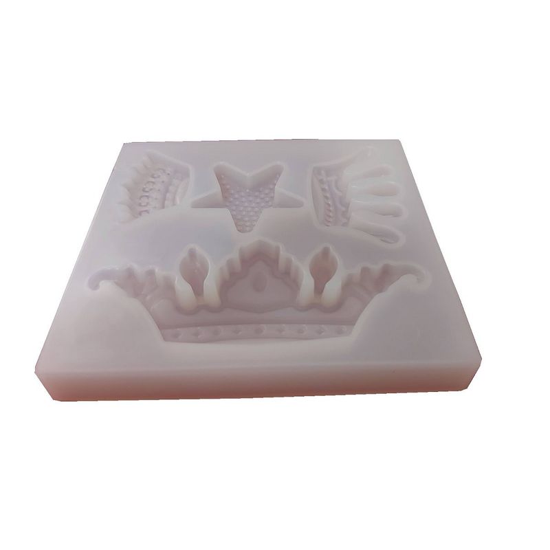 Casa si Gradina - Bucatarie si vesela - Ustensile bucatarie - Forme prajituri - Forma silicon, Matrita, Coroane, 180COF - Infinity.ro