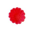 Casa si Gradina - Bucatarie si vesela - Ustensile bucatarie - Forme prajituri - Forma silicon pentru briose, 3 cavitati, Rosu, 9 cm, 331COF - Infinity.ro