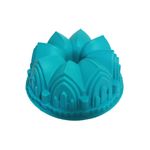 Casa si Gradina - Bucatarie si vesela - Ustensile bucatarie - Forme prajituri - Forma din silicon pentru chec, cozonac pane, Blat tort, Albastru, 22 cm , 279COF - Infinity.ro