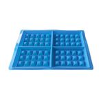 Casa si Gradina - Bucatarie si vesela - Ustensile bucatarie - Forme prajituri - Forma silicon 4 cavitati, Pentru Grofe, Albastru, 28 cm, 234COF - Infinity.ro