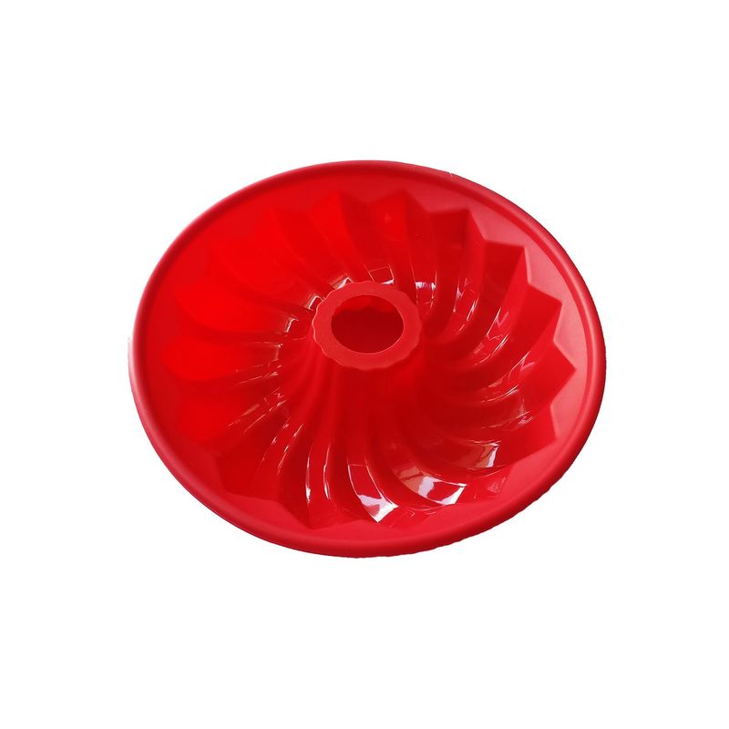 Casa si Gradina - Bucatarie si vesela - Ustensile bucatarie - Forme prajituri - Forma din silicon pentru chec, cozonac pane, model Tornado, 28DX - Infinity.ro