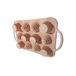 Casa si Gradina - Bucatarie si vesela - Ustensile bucatarie - Forme prajituri - Tava din silicon, 12 cavitati, 37 cm, CooKstyle, 131COF - Infinity.ro