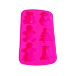 Casa si Gradina - Bucatarie si vesela - Ustensile bucatarie - Forme prajituri - Forma silicon pentru prajituri, 6 cavitati, Sarbatori de iarna, 153COF - Infinity.ro