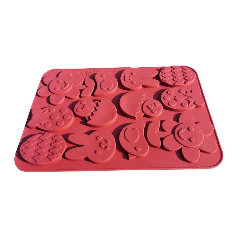 Casa si Gradina - Bucatarie si vesela - Ustensile bucatarie - Forme prajituri - Forma silicon pentru prajituri, Iepurasi, Ou, Pui, Floare, 173COF - Infinity.ro