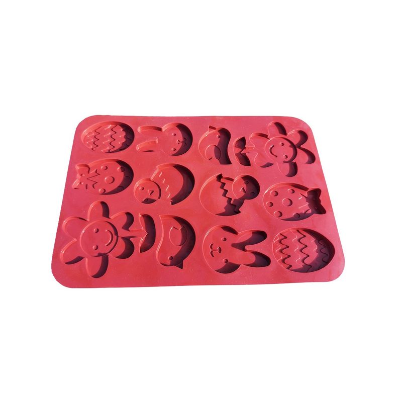 Casa si Gradina - Bucatarie si vesela - Ustensile bucatarie - Forme prajituri - Forma silicon pentru prajituri, Iepurasi, Ou, Pui, Floare, 173COF - Infinity.ro