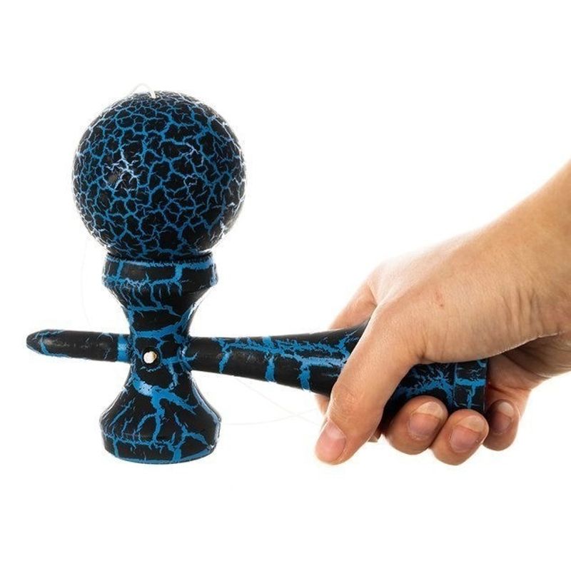 Jucarii, Copii si Bebe - Jucarii si jocuri - Jucarii & jocuri educative - Jucarii interactive - Kendama profesionala, Albastru, 13KD - Infinity.ro