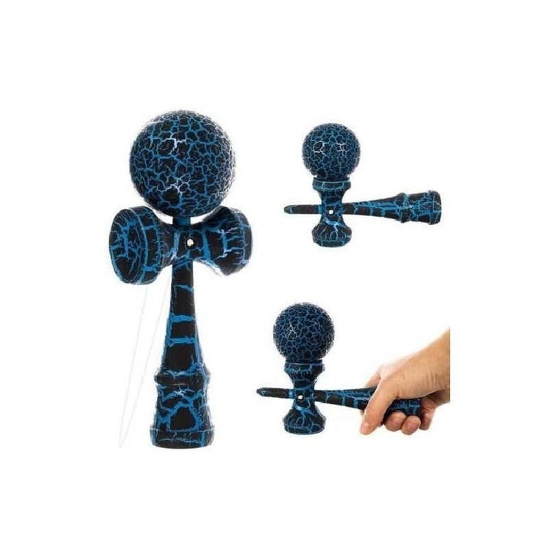 Jucarii, Copii si Bebe - Jucarii si jocuri - Jucarii & jocuri educative - Jucarii interactive - Kendama profesionala, Albastru, 13KD - Infinity.ro