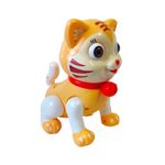 Jucarii, Copii si Bebe - Jucarii si jocuri - Jucarii & jocuri educative - Jucarii interactive - Tigru cu lumina intermitenta, merge si lumineaza, Galben, 17134SX-1 - Infinity.ro