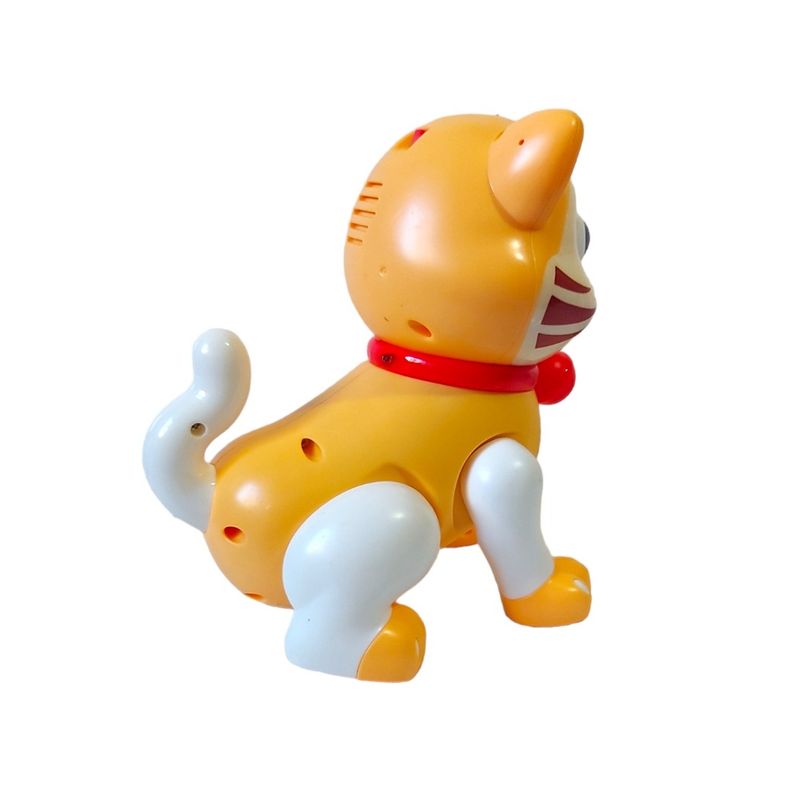 Jucarii, Copii si Bebe - Jucarii si jocuri - Jucarii & jocuri educative - Jucarii interactive - Tigru cu lumina intermitenta, merge si lumineaza, Galben, 17134SX-1 - Infinity.ro
