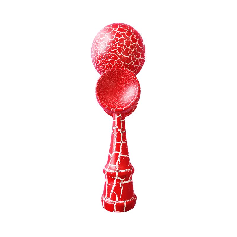 Jucarii, Copii si Bebe - Jucarii si jocuri - Jucarii & jocuri educative - Jucarii interactive - Kendama profesionala rosu, 93LF - Infinity.ro