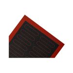 Casa si Gradina - Bucatarie si vesela - Ustensile bucatarie - Forme prajituri - Covoras microforat pentru copt eclere, foaie antiaderenta, 40x30 cm, 18 Eclere,  Maro, 397COF - Infinity.ro