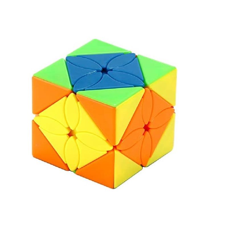 Jucarii, Copii si Bebe - Jucarii si jocuri - Jucarii & jocuri educative - Jocuri de memorie si inteligenta - Cub Magic  Moyu Meilong Maple Leaf Skewb, Stickerless , 501CUB - Infinity.ro