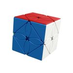 Jucarii, Copii si Bebe - Jucarii si jocuri - Jucarii & jocuri educative - Jocuri de memorie si inteligenta - Cub Magic  Moyu Meilong Maple Leaf Skewb, Stickerless , 501CUB - Infinity.ro