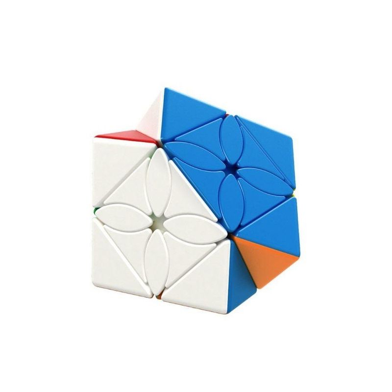 Jucarii, Copii si Bebe - Jucarii si jocuri - Jucarii & jocuri educative - Jocuri de memorie si inteligenta - Cub Magic  Moyu Meilong Maple Leaf Skewb, Stickerless , 501CUB - Infinity.ro