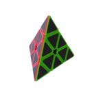 Jucarii, Copii si Bebe - Jucarii si jocuri - Jucarii & jocuri educative - Jocuri de memorie si inteligenta - Cub Magic Pyraminx 3x3x3, Fanxin, Fibra de carbon, 503CUB - Infinity.ro
