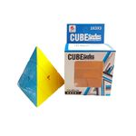 Jucarii, Copii si Bebe - Jucarii si jocuri - Jucarii & jocuri educative - Jocuri de memorie si inteligenta - Cub Magic 3x3x3, Pyraminx, Stickerless, 494CUB - Infinity.ro