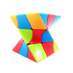 Jucarii, Copii si Bebe - Jucarii si jocuri - Jucarii & jocuri educative - Jocuri de memorie si inteligenta - Cub Magic 3x3x3, Fanxin Twisty, Multicolor, 488CUB - Infinity.ro