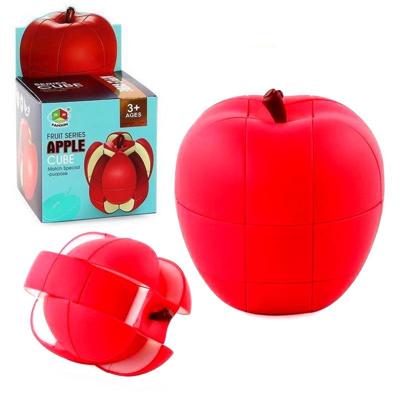 Jucarii, Copii si Bebe - Jucarii si jocuri - Jucarii & jocuri educative - Jocuri de memorie si inteligenta - Cub Magic 3x3x3, Mar, Fanxin, Rosu, 481CUB - Infinity.ro