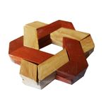 Jucarii, Copii si Bebe - Jucarii si jocuri - Jucarii & jocuri educative - Jocuri de memorie si inteligenta - Puzzle Brain Twister din lem 24 piese, Pentru copii si adolescenti, 475CUB - Infinity.ro
