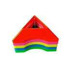 Jucarii, Copii si Bebe - Jucarii si jocuri - Jucarii & jocuri educative - Jocuri de memorie si inteligenta - Set 10 Suporti universali pentru cuburi, toate marcile si dimensiunile Magic Cub, Multicolor, 436CUB-1 - Infinity.ro