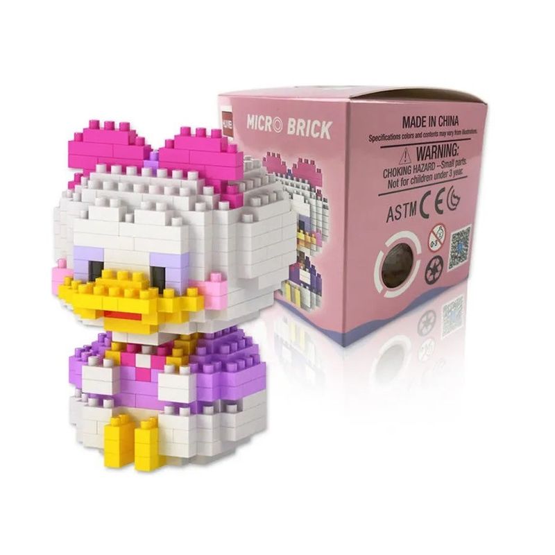 Jucarii, Copii si Bebe - Jucarii si jocuri - Jucarii & jocuri educative - Jocuri de memorie si inteligenta - Set Micro block, 280 piese, Little Daisy, 408CUB-1 - Infinity.ro