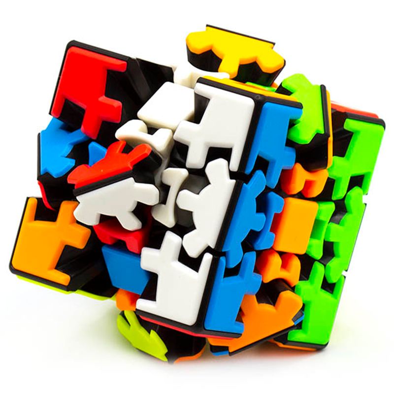 Jucarii, Copii si Bebe - Jucarii si jocuri - Jucarii & jocuri educative - Jocuri de memorie si inteligenta - Cub Magic KungFu Yumo Gear Cube  Stickerless, 193CUB-1 - Infinity.ro