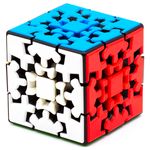 Jucarii, Copii si Bebe - Jucarii si jocuri - Jucarii & jocuri educative - Jocuri de memorie si inteligenta - Cub Magic KungFu Yumo Gear Cube  Stickerless, 193CUB-1 - Infinity.ro