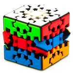 Jucarii, Copii si Bebe - Jucarii si jocuri - Jucarii & jocuri educative - Jocuri de memorie si inteligenta - Cub Magic KungFu Yumo Gear Cube  Stickerless, 193CUB-1 - Infinity.ro