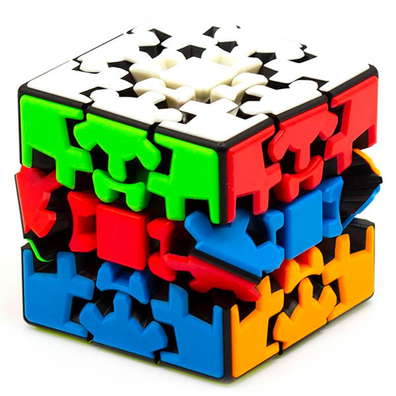 Jucarii, Copii si Bebe - Jucarii si jocuri - Jucarii & jocuri educative - Jocuri de memorie si inteligenta - Cub Magic KungFu Yumo Gear Cube  Stickerless, 193CUB-1 - Infinity.ro