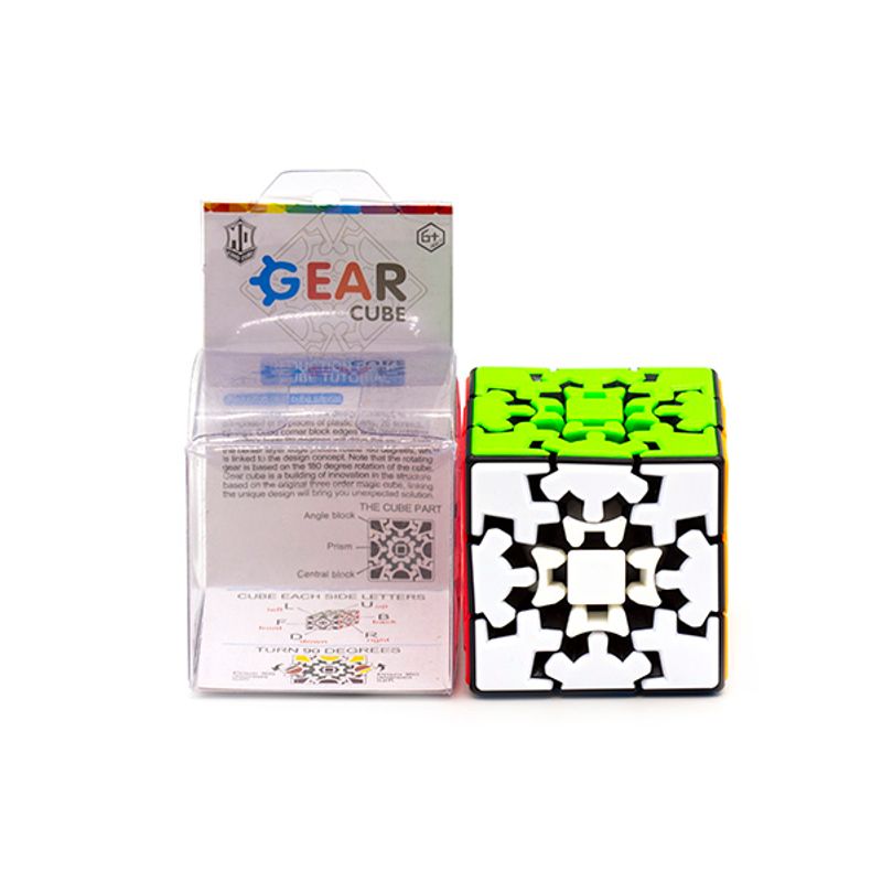 Jucarii, Copii si Bebe - Jucarii si jocuri - Jucarii & jocuri educative - Jocuri de memorie si inteligenta - Cub Magic KungFu Yumo Gear Cube  Stickerless, 193CUB-1 - Infinity.ro