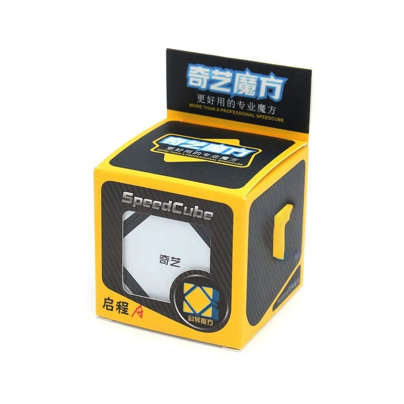 Jucarii, Copii si Bebe - Jucarii si jocuri - Jucarii & jocuri educative - Jocuri de memorie si inteligenta - Cub Magic 3x3x3, QiYi QiCheng A Skewb, SpeedCube, Black, 300CUB-1 - Infinity.ro