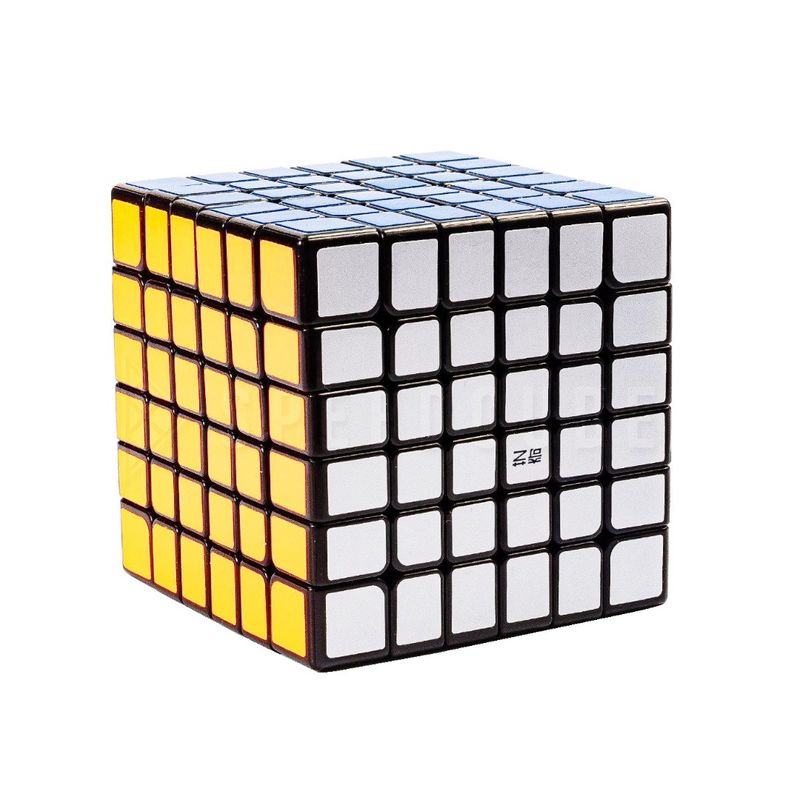 Jucarii, Copii si Bebe - Jucarii si jocuri - Jucarii & jocuri educative - Jocuri de memorie si inteligenta - Cub Magic 6x6x6, QiYi QiFan W SpeedCube, Black, 466CUB-1 - Infinity.ro