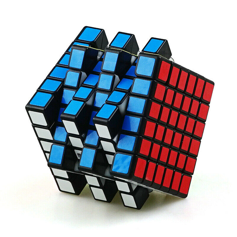 Jucarii, Copii si Bebe - Jucarii si jocuri - Jucarii & jocuri educative - Jocuri de memorie si inteligenta - Cub Magic 6x6x6 QiYi QiFan black, 137CUB-1 - Infinity.ro