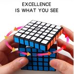 Jucarii, Copii si Bebe - Jucarii si jocuri - Jucarii & jocuri educative - Jocuri de memorie si inteligenta - Cub Magic 6x6x6 QiYi QiFan black, 137CUB-1 - Infinity.ro
