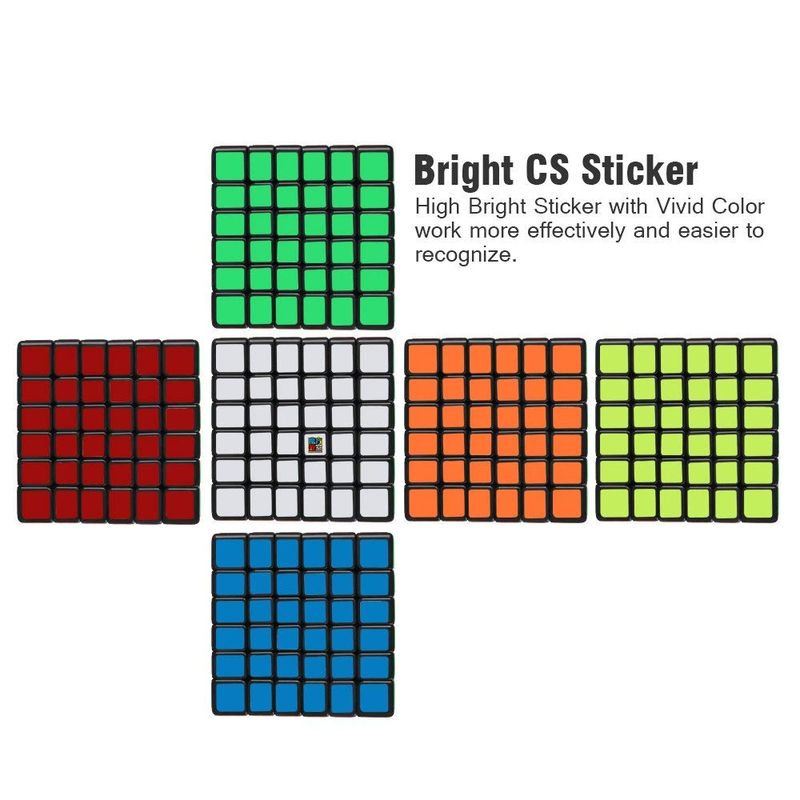Jucarii, Copii si Bebe - Jucarii si jocuri - Jucarii & jocuri educative - Jocuri de memorie si inteligenta - Cub Magic 6x6x6 MoYu Black, 44CUB-1 - Infinity.ro