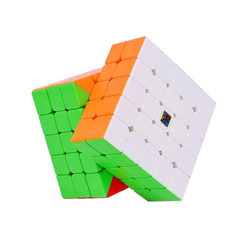 Jucarii, Copii si Bebe - Jucarii si jocuri - Jucarii & jocuri educative - Jocuri de memorie si inteligenta - Cub Magic 5x5x5 Moyu MoFang Meilong 5M magnetic, Stickerless, 363CUB-1 - Infinity.ro