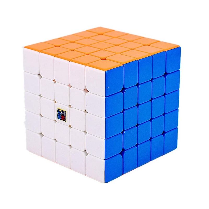 Jucarii, Copii si Bebe - Jucarii si jocuri - Jucarii & jocuri educative - Jocuri de memorie si inteligenta - Cub Magic 5x5x5 Moyu MoFang Meilong 5M magnetic, Stickerless, 363CUB-1 - Infinity.ro
