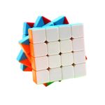 Jucarii, Copii si Bebe - Jucarii si jocuri - Jucarii & jocuri educative - Jocuri de memorie si inteligenta - Cub Magic 4x4x4 Yang infinite culture, Stickerless, 231CUB-1 - Infinity.ro