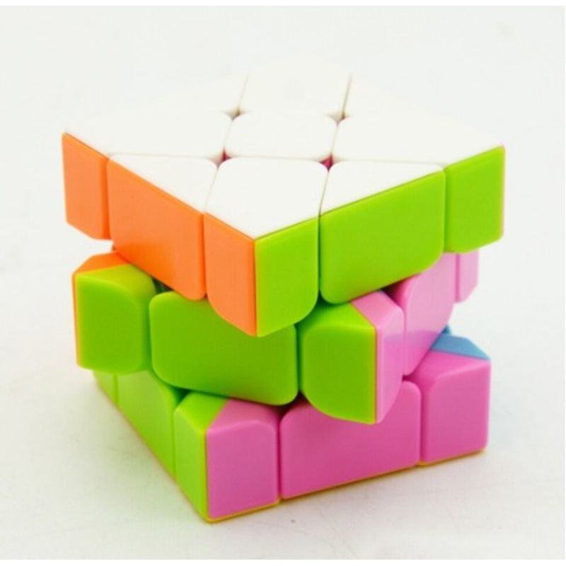 Jucarii, Copii si Bebe - Jucarii si jocuri - Jucarii & jocuri educative - Jocuri de memorie si inteligenta - Cub Magic 3x3x3, Skew Fisher, Magic Cube  stickerless, 115CUB-1 - Infinity.ro